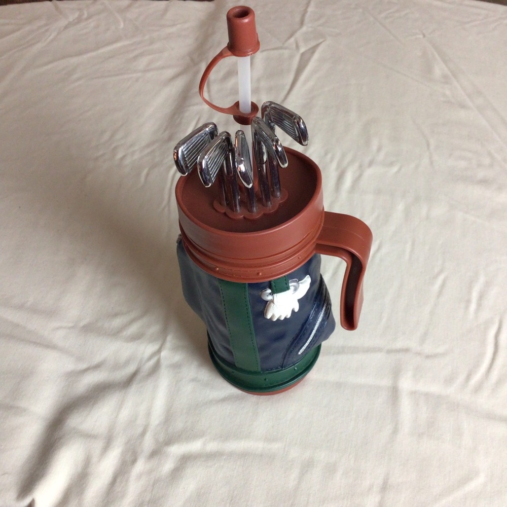 1996 Golf Bag Golf Clubs Shaped Tumbler Gift 9.5”